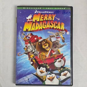 Merry Madagascar DVD DreamWorks Holiday